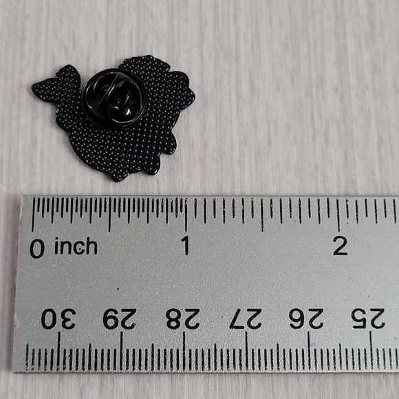 Mother & Child Floral Blue Dolphins Enamel Pin - Picture 7 of 10